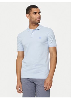 Boss Polo Passenger 50507803 Niebieski Slim Fit ze sklepu MODIVO w kategorii T-shirty męskie - zdjęcie 182763103