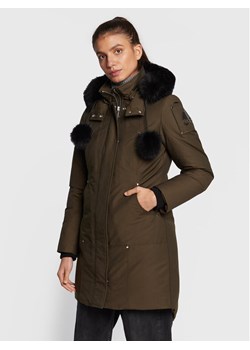 Moose Knuckles Kurtka puchowa Original Stirling MK2003LP Zielony Regular Fit ze sklepu MODIVO w kategorii Kurtki damskie - zdjęcie 182763140