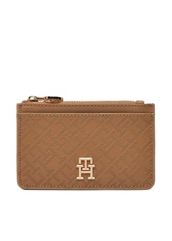 Tommy Hilfiger Etui na karty kredytowe Th Distinct Long Cc Holder Mono AW0AW17401 Brązowy ze sklepu MODIVO w kategorii Etui - zdjęcie 182763191