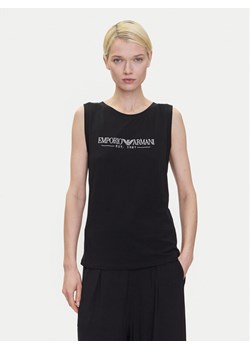 Emporio Armani Underwear Top EW000410 AF10881 UC001 Czarny Regular Fit ze sklepu MODIVO w kategorii Bluzki damskie - zdjęcie 182763210