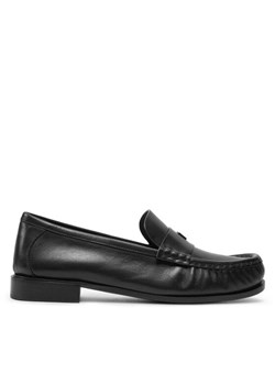 Max Mara Mokasyny Mmloafer 24245262316 Czarny ze sklepu MODIVO w kategorii Mokasyny damskie - zdjęcie 182763274