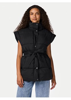 YAS Bezrękawnik Merla 26035395 Czarny Slim Fit ze sklepu MODIVO w kategorii Kamizelki damskie - zdjęcie 182763321