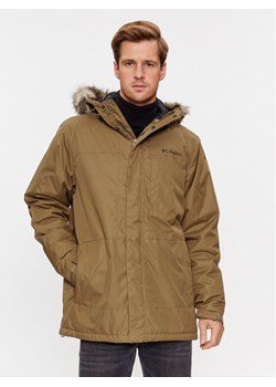 Columbia Kurtka zimowa Leif Trail™ Parka Brązowy Regular Fit ze sklepu MODIVO w kategorii Kurtki męskie - zdjęcie 182763400