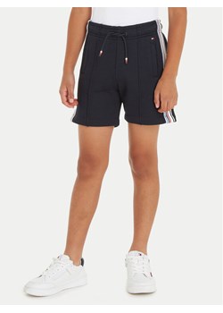 Tommy Hilfiger Szorty sportowe KB0KB08842 Granatowy Regular Fit ze sklepu MODIVO w kategorii Spodenki chłopięce - zdjęcie 182763450
