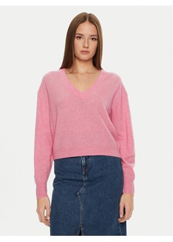 American Vintage Sweter Raxow RAX18AH24 Różowy Loose Fit ze sklepu MODIVO w kategorii Swetry damskie - zdjęcie 182763493