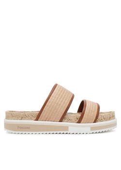 Pollini Espadryle SA28285G0MTN112A Beżowy ze sklepu MODIVO w kategorii Espadryle damskie - zdjęcie 182763583