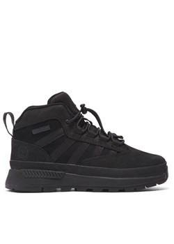 Timberland Trzewiki Euro Trekker Mid Leather TB0A683V0151 Czarny ze sklepu MODIVO w kategorii Buty zimowe dziecięce - zdjęcie 182763664
