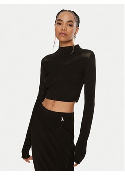 Patrizia Pepe Bluzka 8K0218 K195 K103 Czarny Slim Fit ze sklepu MODIVO w kategorii Bluzki damskie - zdjęcie 182763674