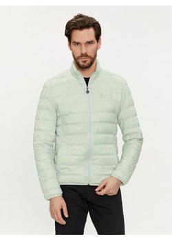 EA7 Emporio Armani Kurtka puchowa 8NPB01 PN29Z 1133 Szary Regular Fit ze sklepu MODIVO w kategorii Kurtki męskie - zdjęcie 182763694