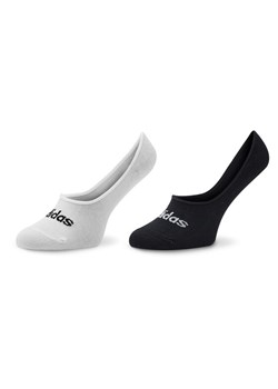 adidas Zestaw 2 par stopek unisex Thin Linear Ballerina IC1295 Czarny ze sklepu MODIVO w kategorii Skarpetki damskie - zdjęcie 182763724