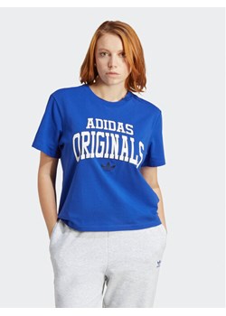 adidas T-Shirt T-Shirt IC5982 Niebieski ze sklepu MODIVO w kategorii Bluzki damskie - zdjęcie 182763832