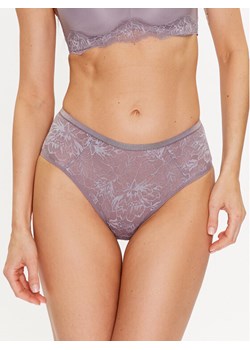 Triumph Figi brazylijskie z wysokim stanem Amourette Charm 10214438 Szary ze sklepu MODIVO w kategorii Majtki damskie - zdjęcie 182763884