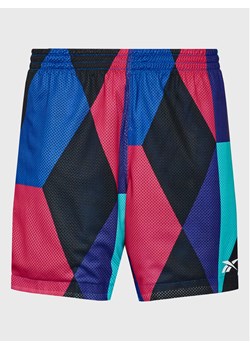 Reebok Szorty sportowe City League HG0159 Niebieski Relaxed Fit ze sklepu MODIVO w kategorii Spodenki męskie - zdjęcie 182763893