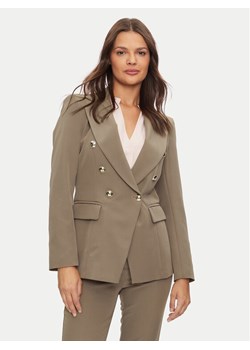 Maryley Marynarka 24IB139/43WO Brązowy Regular Fit ze sklepu MODIVO w kategorii Marynarki damskie - zdjęcie 182763902