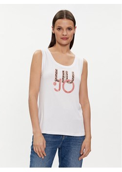 Liu Jo Top VA4117 JS360 Biały Regular Fit ze sklepu MODIVO w kategorii Bluzki damskie - zdjęcie 182763910