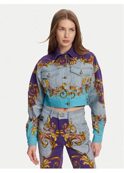Versace Jeans Couture Kurtka jeansowa 78HAS4P0 Kolorowy Relaxed Fit ze sklepu MODIVO w kategorii Kurtki damskie - zdjęcie 182763941