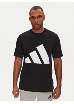 adidas T-Shirt Essentials Big Logo JE8945 Czarny Regular Fit ze sklepu MODIVO w kategorii T-shirty męskie - zdjęcie 182764000