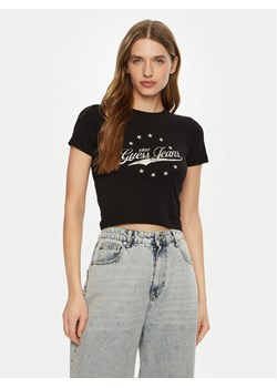 Guess T-Shirt W5RI59 J1314 Czarny Regular Fit ze sklepu MODIVO w kategorii Bluzki damskie - zdjęcie 182764070