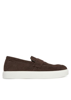 Calvin Klein Półbuty Moccasin Sue Unlined HM0HM01819 Brązowy ze sklepu MODIVO w kategorii Półbuty męskie - zdjęcie 182764081