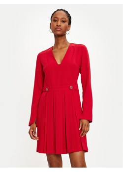 TWINSET Sukienka codzienna 242TT2171 Czerwony Loose Fit ze sklepu MODIVO w kategorii Sukienki - zdjęcie 182764223