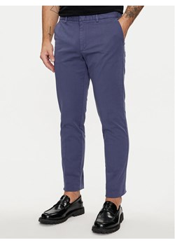 Boss Chinosy Kaito1 50487966 Niebieski Slim Fit ze sklepu MODIVO w kategorii Spodnie męskie - zdjęcie 182764311