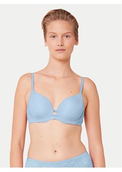 Triumph Biustonosz z fiszbiną Amourette Charm 10214459 Niebieski ze sklepu MODIVO w kategorii Biustonosze - zdjęcie 182764371