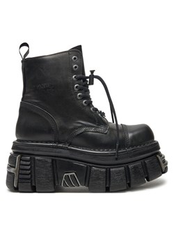 NEW ROCK Glany M-NEWMILI083-S37 Czarny ze sklepu MODIVO w kategorii Workery damskie - zdjęcie 182764392