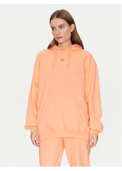 adidas Bluza Essentials JJ3499 Różowy Oversize ze sklepu MODIVO w kategorii Bluzy damskie - zdjęcie 182764443