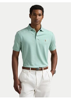 Polo Ralph Lauren Polo 710704319166 Zielony Custom Slim Fit ze sklepu MODIVO w kategorii T-shirty męskie - zdjęcie 182764490