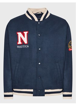 Nautica Kurtka bomber Wilson N1G00392 Granatowy Regular Fit ze sklepu MODIVO w kategorii Kurtki męskie - zdjęcie 182764530