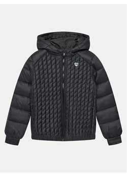 Guess Kurtka puchowa J4YL12 WGBU0 Czarny Regular Fit ze sklepu MODIVO w kategorii Kurtki chłopięce - zdjęcie 182764543