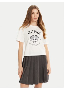 Guess T-Shirt V5GI04 I3Z14 Biały Regular Fit ze sklepu MODIVO w kategorii Bluzki damskie - zdjęcie 182764554