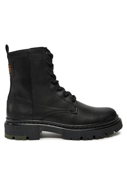G-Star Raw Trapery Kafey Biker High W D26643 Czarny ze sklepu MODIVO w kategorii Workery damskie - zdjęcie 182764594