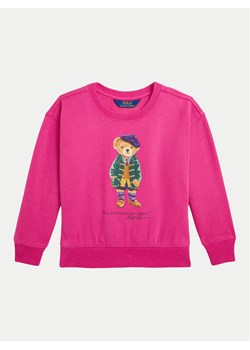 Polo Ralph Lauren Bluza 312951082001 Różowy Regular Fit ze sklepu MODIVO w kategorii Bluzy dziewczęce - zdjęcie 182764621