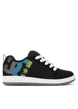 DC Sneakersy COURT GRAFFIK DC01664061 Czarny ze sklepu MODIVO w kategorii Buty sportowe dziecięce - zdjęcie 182764652