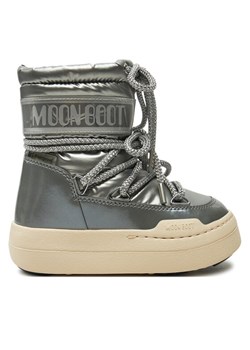Moon Boot Śniegowce Junior Park Boot 80D3440020 Srebrny ze sklepu MODIVO w kategorii Buty zimowe dziecięce - zdjęcie 182764671