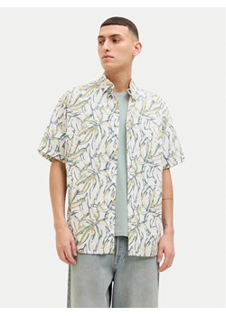Jack&Jones Koszula Joshua 12271089 Écru Wide Fit ze sklepu MODIVO w kategorii Koszule męskie - zdjęcie 182764710