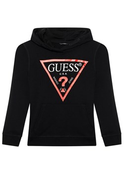 Guess Bluza L92Q09 KAUG0 Czarny Regular Fit ze sklepu MODIVO w kategorii Bluzy chłopięce - zdjęcie 182764820