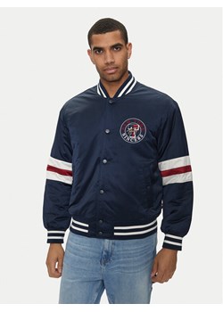 Tommy Jeans Kurtka bomber Varsity Explorer DM0DM18897 Granatowy Relaxed Fit ze sklepu MODIVO w kategorii Kurtki męskie - zdjęcie 182764863