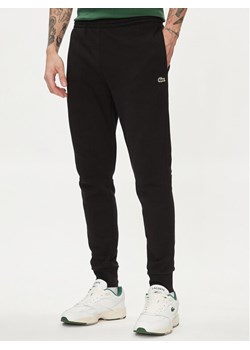 Lacoste Spodnie dresowe XH9624 Czarny Regular Fit ze sklepu MODIVO w kategorii Spodnie męskie - zdjęcie 182764901