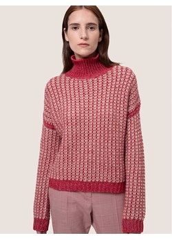 Hugo Golf Suzannyka 50437423 Czerwony Relaxed Fit ze sklepu MODIVO w kategorii Swetry damskie - zdjęcie 182764994