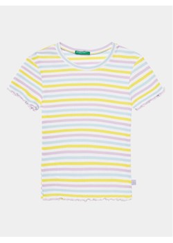 United Colors Of Benetton T-Shirt 3W5BC10H7 Kolorowy Regular Fit ze sklepu MODIVO w kategorii Bluzki dziewczęce - zdjęcie 182765011