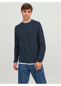 Jack&Jones Sweter 12227443 Granatowy Regular Fit ze sklepu MODIVO w kategorii Swetry męskie - zdjęcie 182765031