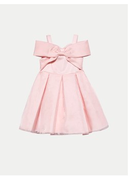 Abel & Lula Sukienka elegancka 5031 Różowy Regular Fit ze sklepu MODIVO w kategorii Sukienki dziewczęce - zdjęcie 182765080