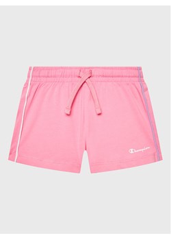 Champion Szorty sportowe 404669 Różowy Regular Fit ze sklepu MODIVO w kategorii Spodenki dziewczęce - zdjęcie 182765182