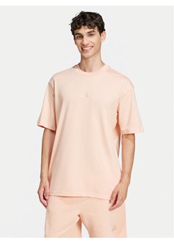 adidas T-Shirt Zwide Graphic JD5828 Koralowy Loose Fit ze sklepu MODIVO w kategorii T-shirty męskie - zdjęcie 182765183