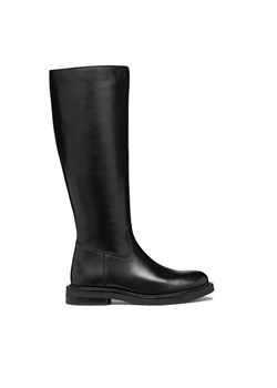 Geox Oficerki D Serilda D46WYA 00043 C9999 Czarny ze sklepu MODIVO w kategorii Kozaki damskie - zdjęcie 182765221