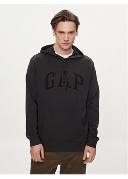 Gap Bluza 868453-04 Czarny Regular Fit ze sklepu MODIVO w kategorii Bluzy męskie - zdjęcie 182765281