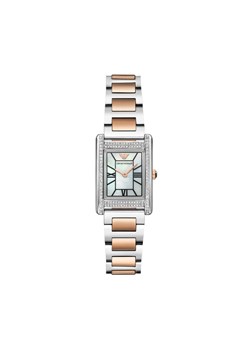 Emporio Armani Zegarek Genni AR11626 Srebrny ze sklepu MODIVO w kategorii Zegarki - zdjęcie 182765284