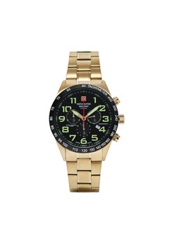 Swiss Alpine Military Zegarek 7047.9117 Złoty ze sklepu MODIVO w kategorii Zegarki - zdjęcie 182765312